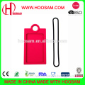 fashion style promotional custom design silicone luggage tag